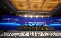 2018中国品牌价值百强榜 7家房地产企业品牌价值超百亿