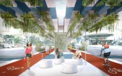 Triptyque Architecture在圣保罗设计空气净化高速公路花园