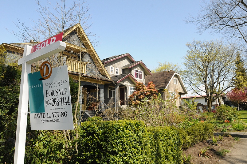 大温哥华地区的房屋销售同比增长46％