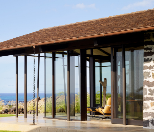 沃克华纳建筑师事务所从传统的夏威夷庇护所汲取灵感