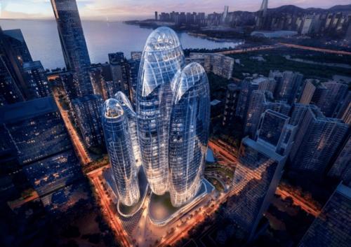 扎哈哈迪德建筑师事务所已在中国CECEP上海校区共享其设计