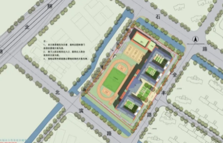 无锡市五爱小学雪枫分校新建工程项目规划设计方案正在批前公示