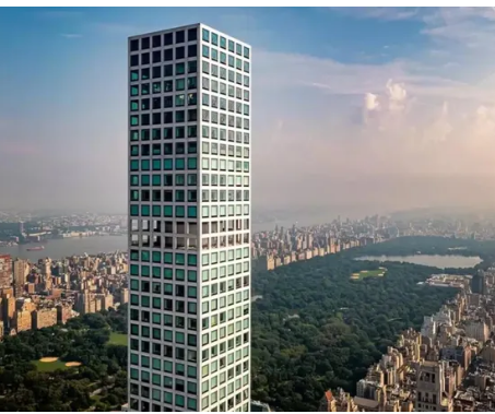 曼哈顿一栋备受争议的超高层住宅楼以惊人的2.29亿美元要价上市