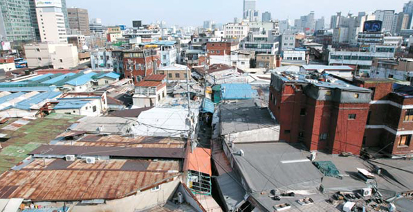 韩国在地区居住的地区居所住宅的住宅供应