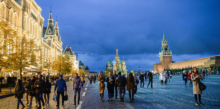 莫斯科有最受欢迎的散步路线