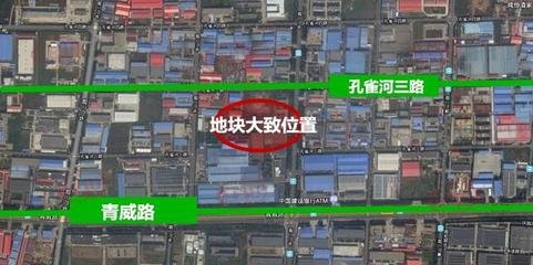 即墨区环秀街道两宗地块走上拍卖台 土地总面积83221㎡