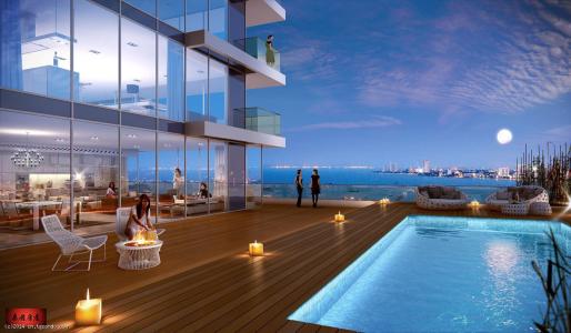 美人鱼海滩Mahala塔楼的顶层公寓售价超过200万美元