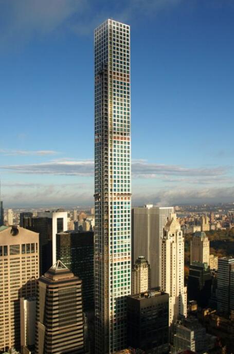 全球第100座超高层摩天大楼在纽约竣工