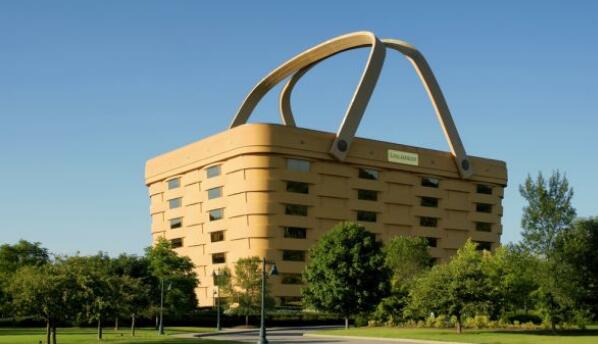 俄亥俄州哥伦布市外的篮子建筑正在出售