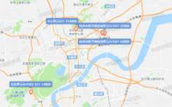 杭州市7宗住宅用地出让 总出让面积186120㎡