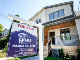 房地产以及住宅建筑占去年加拿大总产值的近15％