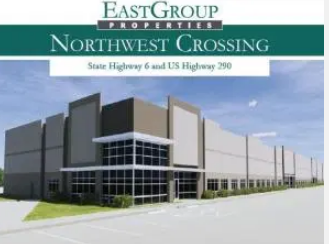 EastGroup Properties开始休斯顿房地产项目的建设