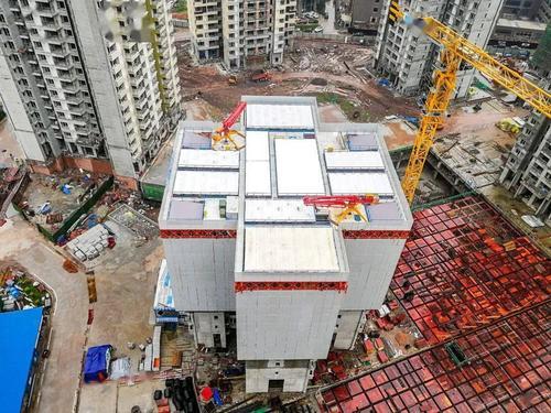 我国首台住宅造楼机成功应用 创造了房屋建筑施工领域新速度