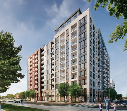 Flaherty＆Collins在哥伦布的Peninsula项目中开始豪华公寓开发建设