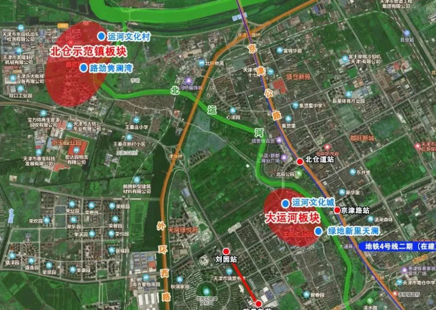 北辰的新房市场出现一个有意思的现象 城村大战即将上演