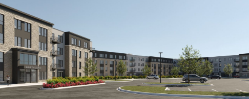Roers Companies在莱克维尔开始建设208个单元的公寓项目