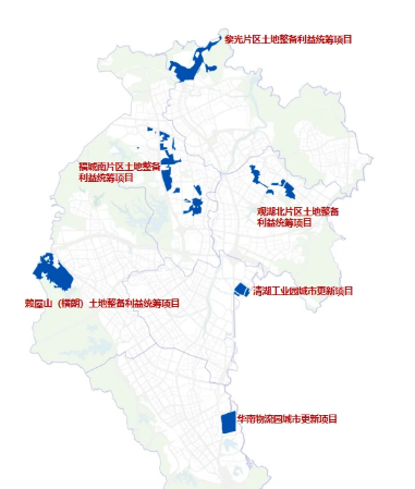 龙华六大重点片区释放超500公顷用地