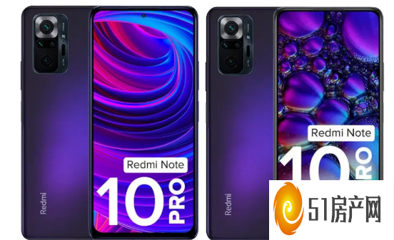 Redmi Note 10 Pro和Note 10 Pro Max获得新的暗星云颜色选项