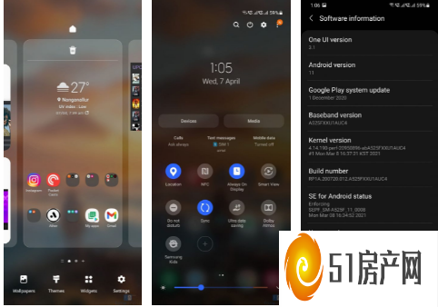 三星 Galaxy A52手机用户界面怎么样