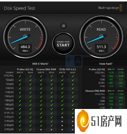 三星 870 EVO SSD的磁盘速度测试