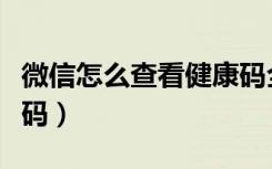 微信怎么查看健康码全名（微信怎么查看健康码）