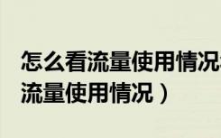 怎么看流量使用情况华为畅享9plus（怎么看流量使用情况）