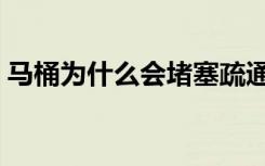 马桶为什么会堵塞疏通剂（马桶为什么会堵）