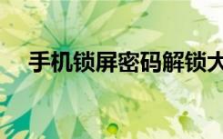 手机锁屏密码解锁大全（手机锁屏密码）