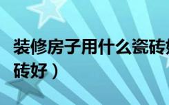 装修房子用什么瓷砖好看（装修房子用什么瓷砖好）