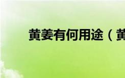 黄姜有何用途（黄姜的作用是什么）