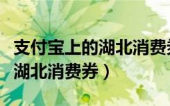 支付宝上的湖北消费券怎么领（支付宝怎么领湖北消费券）