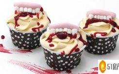 如何制作万圣节方蛋糕装饰品