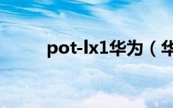 pot-lx1华为（华为能用zenly吗）