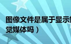 图像文件是属于显示媒体吗（图像文件属于感觉媒体吗）