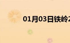 01月03日铁岭24小时天气预报