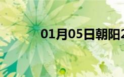 01月05日朝阳24小时天气预报