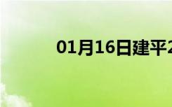 01月16日建平24小时天气预报
