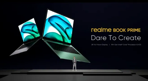 Realme Book Prime 笔记本电脑已在 MWC 2022 上发布