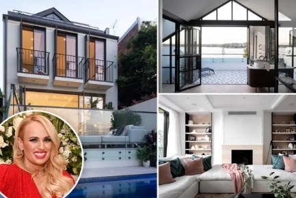 Rebel Wilson 以 900 万美元的价格列出了她心爱的悉尼海港豪宅