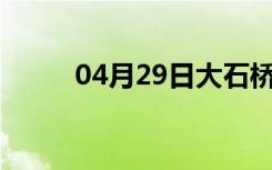 04月29日大石桥24小时天气预报