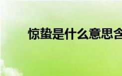 惊蛰是什么意思含义（惊蛰的意思）