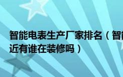 智能电表生产厂家排名（智能电表厂家排名前十的有哪些最近有谁在装修吗）