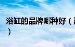 浴缸的品牌哪种好（浴缸推荐一下哪个品牌好）