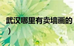 武汉哪里有卖墙画的（武汉墙绘哪家比较专业）