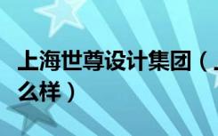 上海世尊设计集团（上海尊筑设计有限公司怎么样）