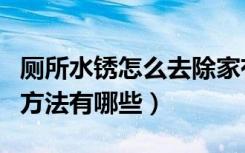 厕所水锈怎么去除家有妙招（去除厕所水锈的方法有哪些）