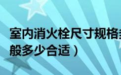 室内消火栓尺寸规格多少（室内消防栓尺寸一般多少合适）