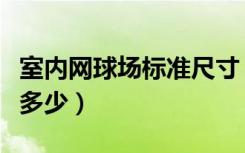 室内网球场标准尺寸（室内网球场标准尺寸是多少）