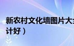 新农村文化墙图片大全（新农村文化墙怎么设计好）