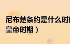 尼布楚条约是什么时候（尼布楚条约是在哪个皇帝时期）